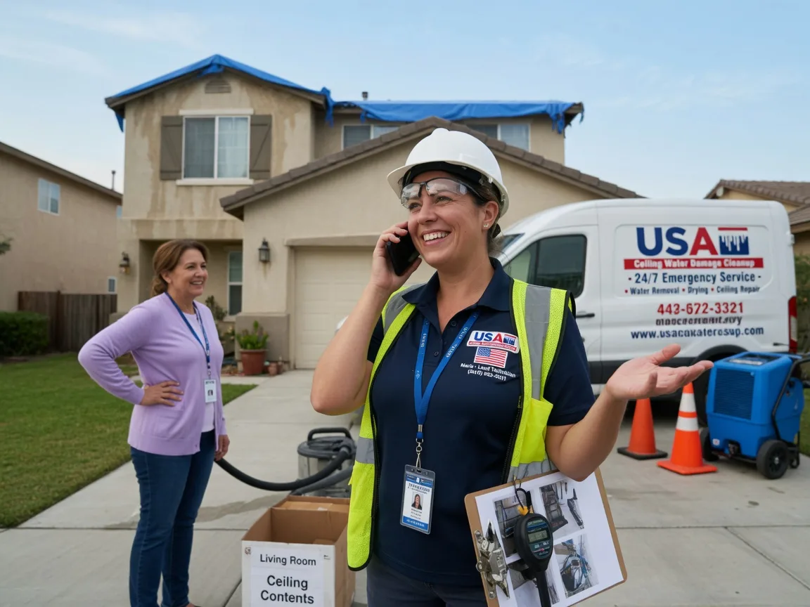 Ceiling Water Damage Restoration Edison, CA FAQs