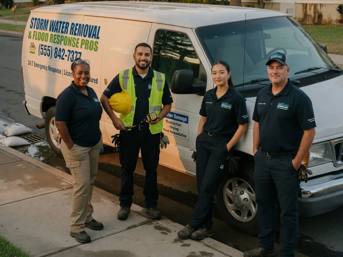 Storm Damage Water Removal company in Edison, CA
